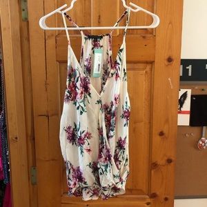 NWT Staccato Katara Crossfront Tank Top